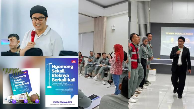 Dodi Mawardi Perkenalkan Public Speaking dengan Pendekatan NLP dan Hipnoterapi